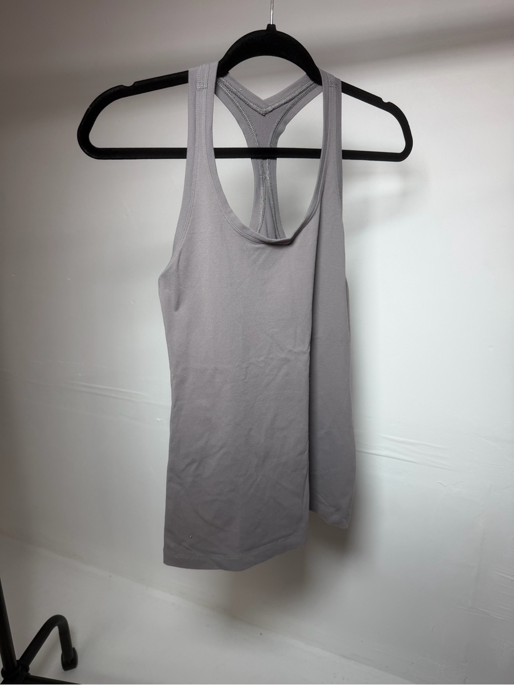 lululemon athletica Light Gray Racerback Tank